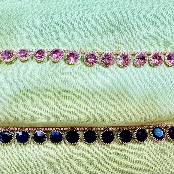 FMG Black Onyx and Amethyst Birthstone Necklace - Picture 2 of 2